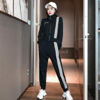 白织鸟洋气减龄时尚两件套潮牌2020秋装新款卫衣运动套装女神范休闲