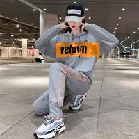 白织鸟休闲运动服套装女2020春秋季新款气质潮牌宽松时尚洋气卫衣两