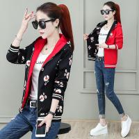 白织鸟初秋双面穿短外套女春秋2020秋季新款韩版宽松百搭棒球服夹克