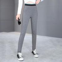 白织鸟打底裤女外穿秋冬季加绒加厚保暖高腰紧身弹力小脚魔术裤大码长裤