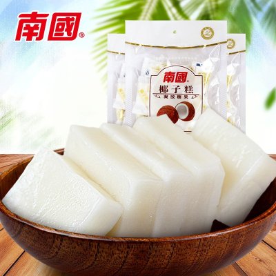 南國,Nanguo椰子糕200g*3袋软糕软糖果休闲零食品年货小吃