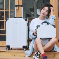 行李箱网红拉杆箱女铝框旅行箱万向轮男ins密码箱20寸24皮箱子28