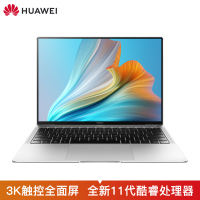 华为(HUAWEI)Matebook X Pro 2021(新11代酷睿i5 16GB 512GB 锐炬显卡 )13.9英寸3K触控轻薄本学生商务办公笔记本电脑 银色