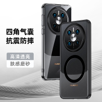 可波 适用于华为mate60护甲磁吸手机壳华为mate60pro四角气囊防摔壳华为mate60pro+保护套磨砂壳