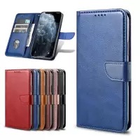 可波 适用于红米note13/pro卡扣小牛纹皮套红米note14/pro+皮革翻盖简约商务男女防摔壳