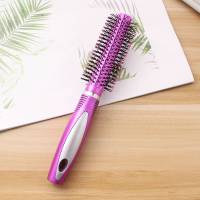 气囊按摩梳防静电卷发梳 大号气垫头皮梳子美发顺发套装梳平底梳 圆筒