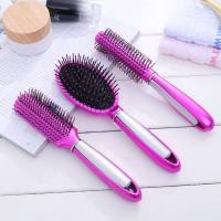 理发店毛梳卷发梳 气囊梳 滚筒梳 防静电按摩梳 环保塑料梳子 方形梳