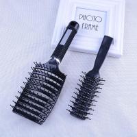 男士吹头发造型蓬松定发型神器女卷发木梳家用背头油头排骨梳 气囊梳(黑色)+小号排骨梳(五件套)