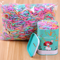 高弹力彩色儿童不伤儿童皮筋韩款一次性橡皮筋绳头绳头饰饰