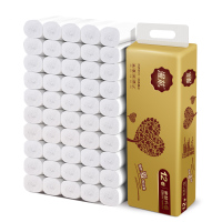 12卷原木卷纸家用厕纸整箱卫生纸家庭实惠装厕所无芯卷筒纸巾