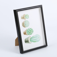 创意相框摆台7寸8101220a4k16寸a3开大画框挂墙订做定制|黑木纹色 10寸（挂墙+摆桌+横竖两放
