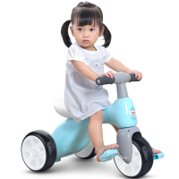 mpouka儿童三轮车脚踏车宝宝滑行车免充气1-5岁