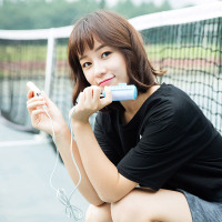 嘉吉(JIAJI)USB卷发器水晶蓝41mm