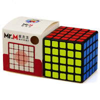 圣手7233A磁先生三阶二阶四阶五阶磁力定位比赛用3阶魔方玩具顺滑 圣手磁先生五阶黑色
