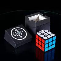 圣手魔方三阶比赛专用磁力版专业3阶速拧顺滑4四阶镜面金字塔异形 方圆2代[磁力版][礼盒装]