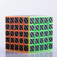 魔域文化魔方二三四五阶玩具益智四阶4阶套装全套初学者儿童顺滑 5阶 碳纤维