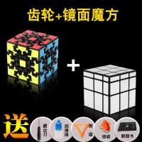 魔方23阶齿轮枫叶镜面6件套全套课前小贴士培训学校益智玩具异形 齿轮+镜面