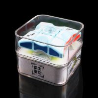 奇艺魔方格指尖魔方1阶指尖陀螺133魔方手指旋转玩具学生初学者 [水蓝色]指尖陀螺魔方