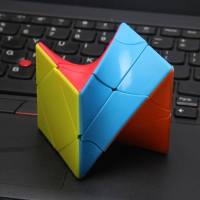 泛新三阶扭曲魔方3阶异形魔方专业灵活顺滑不掉色益智玩具 泛新扭曲斜转魔方
