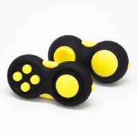 正品三代fidget pad减压手柄魔方神器女发泄创意玩具男解压骰子 FIDGET PAD™正版-柠檬黄