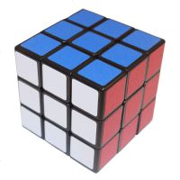 魔方学生初学者麾三级三阶摩儿童廆模仿玩具益智模方智力磨方正品 黑色