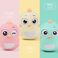 贝成不倒翁玩具宝宝0-1岁婴儿音乐儿童益智婴儿玩具小鸡大号小孩 三个组合装