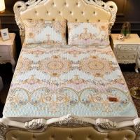 泰国**乳胶凉席三件套天丝空调软席可水洗1.5米1.8m床冰丝凉席