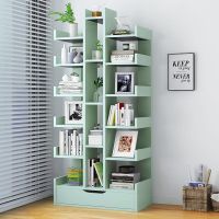 书架落地多层简易置物架学生简约家用收纳架类客厅创意艺术书柜子
