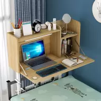 床上书桌大学生宿舍神器悬空桌子可固定折叠上下铺寝室懒人电脑桌