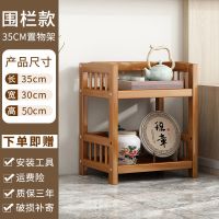 放置物架小推车杂物储物架落地多层移动厨房浴室卫生间新款收纳架|两层经典款35CM