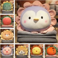 抱枕被子两用靠枕折叠空调毯汽车内靠垫枕头三合一办公室午睡神器