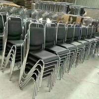 简约现代椅子高背椅子美甲椅子多色软皮革餐桌椅S椅