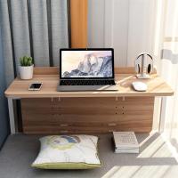 折叠书桌电脑桌子大学生宿舍神器实用方便加高护栏上下铺床上书桌