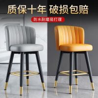 吧台椅高脚凳轻奢家用高凳子收银台椅子现代简约旋转酒吧椅吧台凳