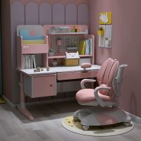 儿童学习桌中小学生书桌写字桌椅套装实木可升降家用课桌椅