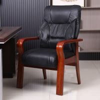 真皮老板椅牛皮办公椅加厚坐垫大班椅舒适老人椅书房电脑椅麻将椅[7天内发货]