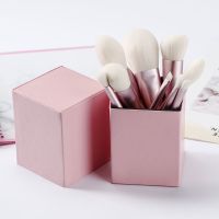 化妆刷套装12支粉色初学者全套刷子化妆工具美妆套刷散粉刷眼影刷|12支化妆套刷（带粉色刷桶）