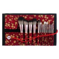 化妆刷套装小葡萄12支软毛刷子高档美妆ins沧州全套眼影刷初学者|三代小葡萄12支+红樱花包