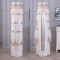 柜机格力海尔美的圆柱立式奥克斯空调罩套圆形开机不取|相思花红 格力i铂i酷2代/清享风