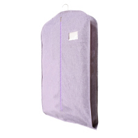衣物防尘牛津布袋貂皮草收纳神器挂式衣袋衣服家用大衣罩子|薰衣草紫立体款 中款110*58cm