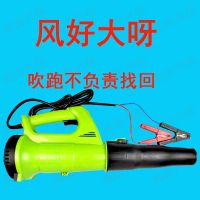 车载大功率12v24伏吸吹风机收割鼓烧烤电瓶电脑除尘器家用小型|3500瓦12伏2米多线大功率吹风机