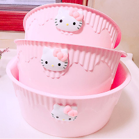 3个装宝宝洗脸盆婴儿卡通洗pp盆可爱新生儿家用创意厚塑料小盆子