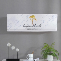 布艺空调套全包挂式卧室格力海尔美的3空调罩挂机1.5匹|全包防尘--大理石火烈鸟 大3P103*24*32cm(2件元)