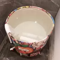 洗澡桶大人家用全身折叠浴桶洗澡盆泡澡桶浴缸加厚沐浴桶泡澡神器