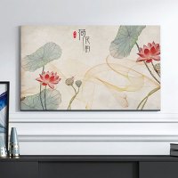 防尘套北欧简约电视机中式电视套英寸60寸台式55罩挂式曲面|BH15-3 37英寸[宽87-高60cm]