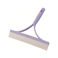 玻璃神器卫生间浴室刮水器伸缩杆日本山崎玻璃刮硅胶家用擦窗器擦|玻璃刮紫色软胶刮条不老化