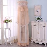 圆柜机空调罩柜机美的圆形柜机不取空调罩格力开机|七彩祥云-咖色 高度170cm左右通用