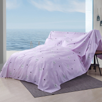 沙发遮灰灰尘床布防尘布床遮尘布挡灰家具遮盖布万能盖巾盖|粉红色2017-粉色浪漫 3米x2.4米盖餐桌+餐椅