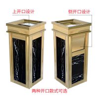 ktv物业电梯酒店大堂宾馆烟灰桶带烟灰缸果皮箱立式不锈钢