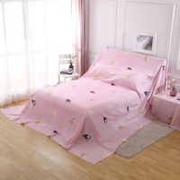 冰箱盖布布万能巾遮尘防尘床罩遮盖床上家具隔脏布床头柜|卡通猫(2020年新款) 1米×1.2米